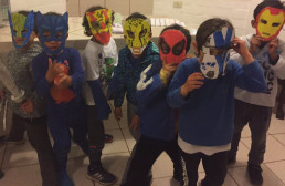 Manualidades máscaras superhéroes Provocarte talleres